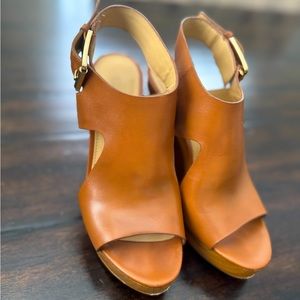 Michael Kors Open Toe Wedge Platform